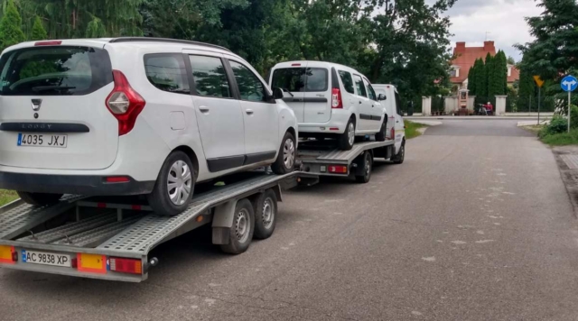 Перевезення авто на лафеті з Польщі (Хелма, Дорохуськ)